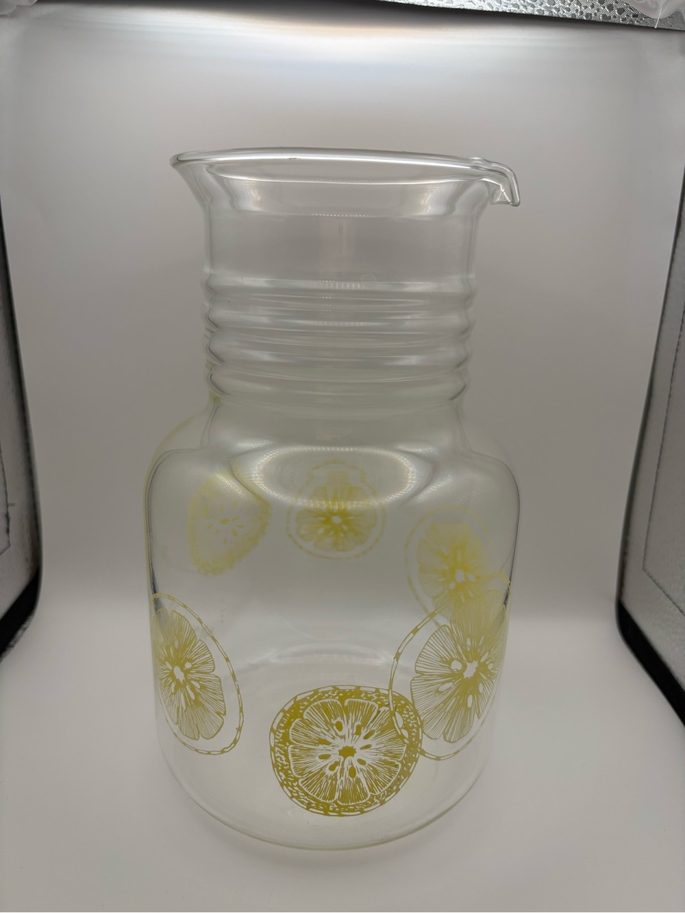 Vintage Pyrex Corning NY USA Lemonade Pitcher 1.5 qt / 1.5 L No Lid Very‎ Clean